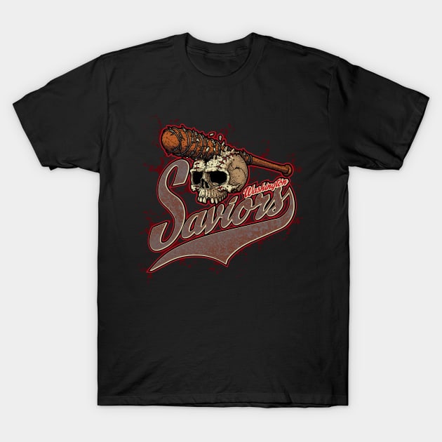 Washington Saviors T-Shirt by TonyCenteno